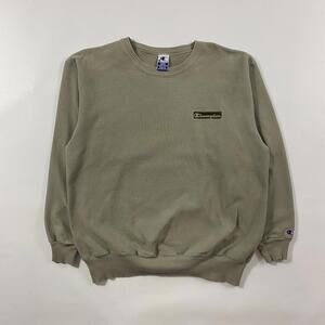 Vintage 90s Champion Olive Green Crewneck